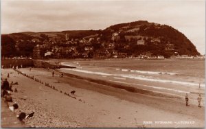 Minehead Somerset England Coastline Beach Greetings Judges RP Postcard H59