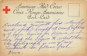 An American Camp American Red Cross Writing on Back 