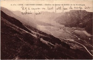 CPA Le Mont Dore Chaine du Sancy et Vallee de la Dordogne FRANCE (1289578)