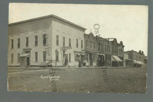 Good Thunder MINNESOTA RPPC 1912 MAIN STREET nr Mankato Mapleton Amboy Rapidan