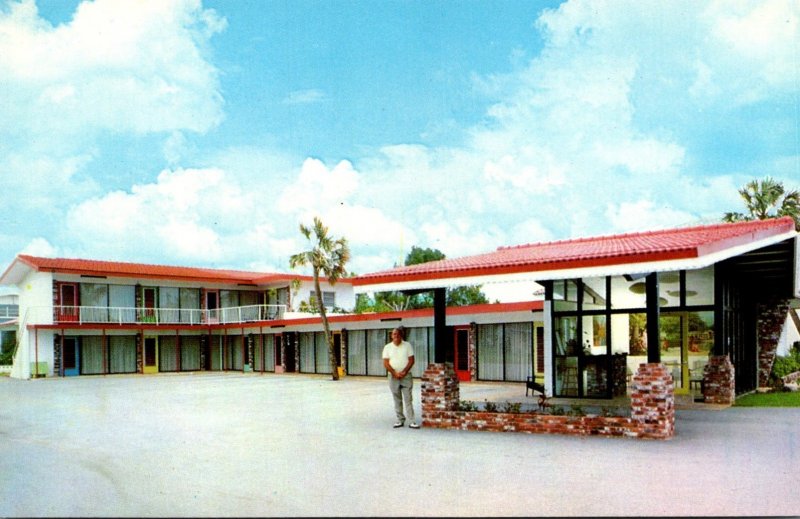 Florida Daytona Beach Valley Forge Motel South Atlantic Avenue