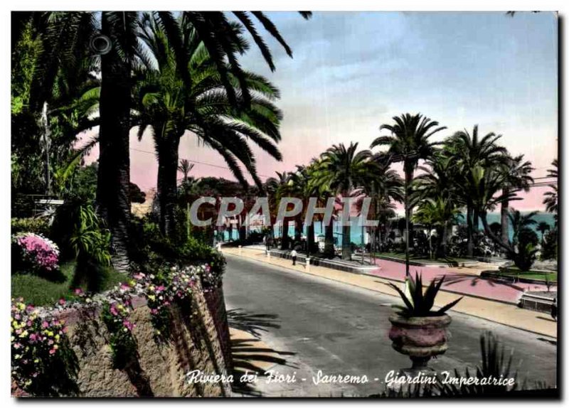 Modern Postcard Sanremo Giardini Dell Imperatrice