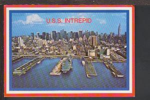 USS Intrepid Postcard BIN E783