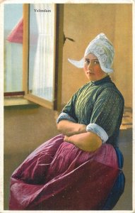 Culture & ethnicity Volendam woman in traditional costume