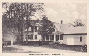 Vermont Plymouth Calvin Coolidges Home Albertype