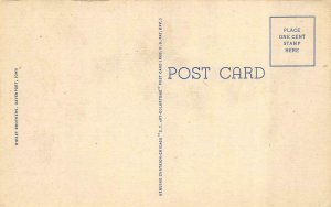 DAVENPORT, Iowa IA  CREDIT ISLAND PUBLIC GOLF COURSE CLUBHOUSE ca1940's Postcard