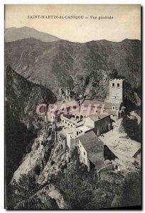 Postcard Old Saint Martin Du Canigou Vue Generale