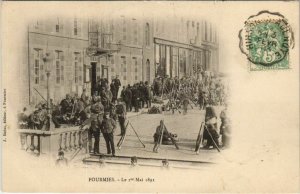 CPA FOURMIES - Le 1er Mai 1891 (136650)