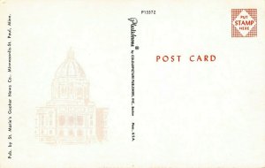 LP32 State Map   Minnesota   Postcard 