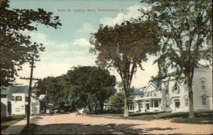 Williamsburg MA Main St. c1910 Unused Postcard