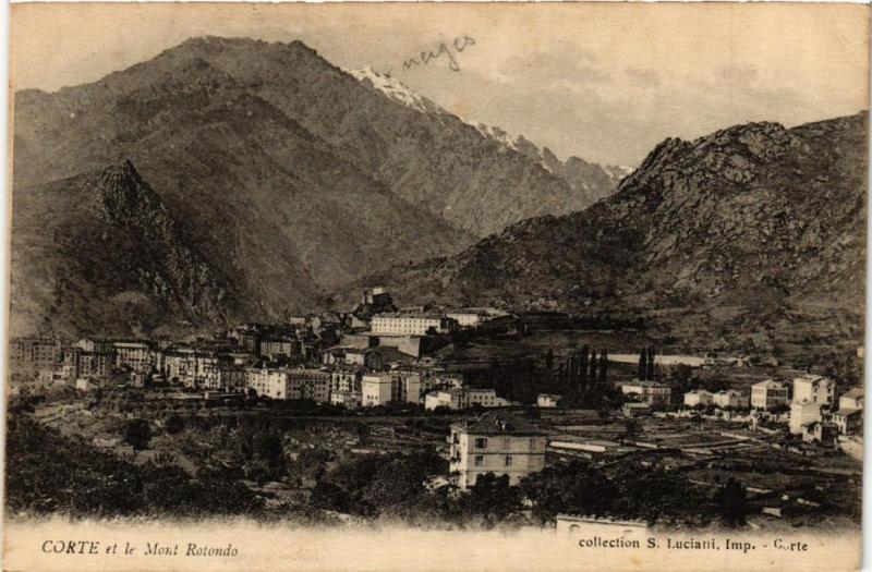 CPA CORSE Corte et le Mont Rotondo. (711574)