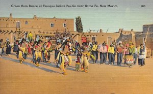 Green Corn Dance Tesuque Indian Pueblo Santa Fe, New Mexico USA Unused 