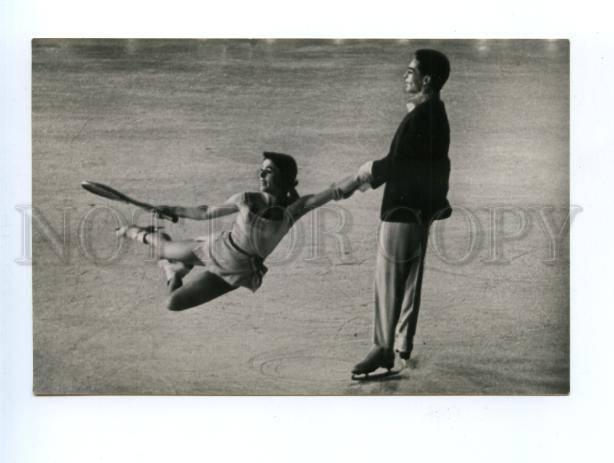 165503 ICE BALLET Moscow 1958 SCHILLING skating TENNIS photo