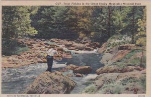 Tennesse Knoxville Trout Fishing In The Great Smorky Mountains National Park