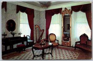 Wheeling West Virginia 1960s Postcard Mansion House Museum Oglebay Park