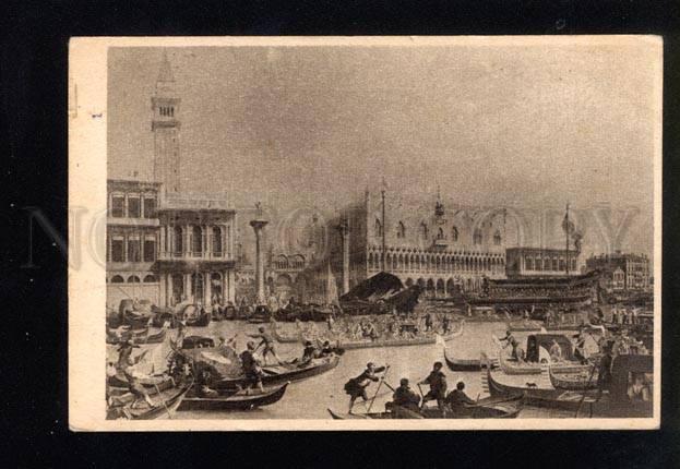 038538 ITALY VENEZIA Doge Departure by CANALETTO Old