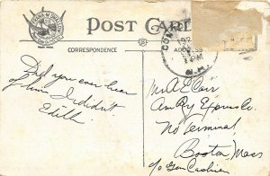 Contoocook New Hampshire 191920 Postcard Commodore Perkins' Birthplace