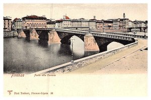 Italy Firenze , Pont alla Carraia , Bridge