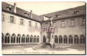 Old Postcard Colmar Museum of Unterlinden Le Cloitre