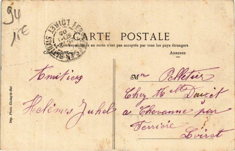 CPA Ile de CRÉTEIL Arche de noel (869454)