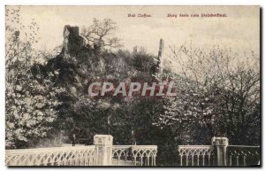 Postcard Old Bab Maffau Burg stein Dom Steinbenfntal
