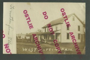 West Nottingham NEW HAMPSHIRE RPPC c1910 GENERAL STORE nr Rochester GHOST TOWN?