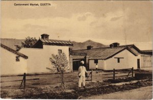 PC PAKISTAN, QUETTA, CANTONMENT MARKET, Vintage Postcard (b43200)