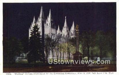 Mormon Temple - Salt Lake City, Utah UT  