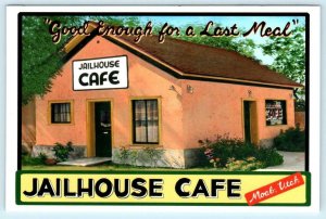 MOAB, Utah UT ~ Roadside JAILHOUSE CAFE Advertising ca 1990s - 4x6 Postcard 