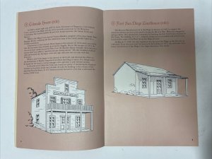 Old Town San Diego California State Historic Park Pamphlet (1988)