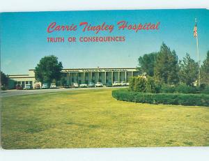 Unused Pre-1980 HOSPITAL SCENE Truth Or Consequences New Mexico NM J9102