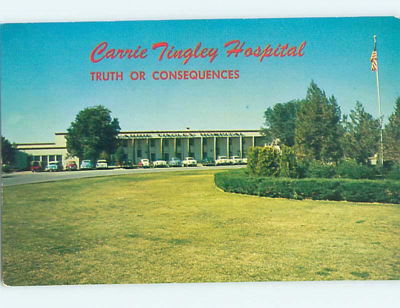 Unused Pre-1980 HOSPITAL SCENE Truth Or Consequences New Mexico NM J9102