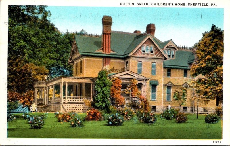 Pennsylvania Sheffield Ruth M Smith Children's Home Curteich