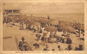 Bathing at the Esplanade Review in Asbury Park, New Jersey