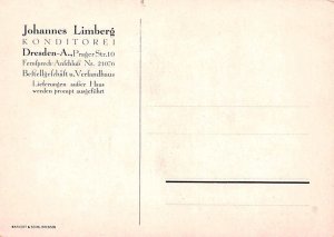 Johannes Limber Konditorei Dresden France Unused 