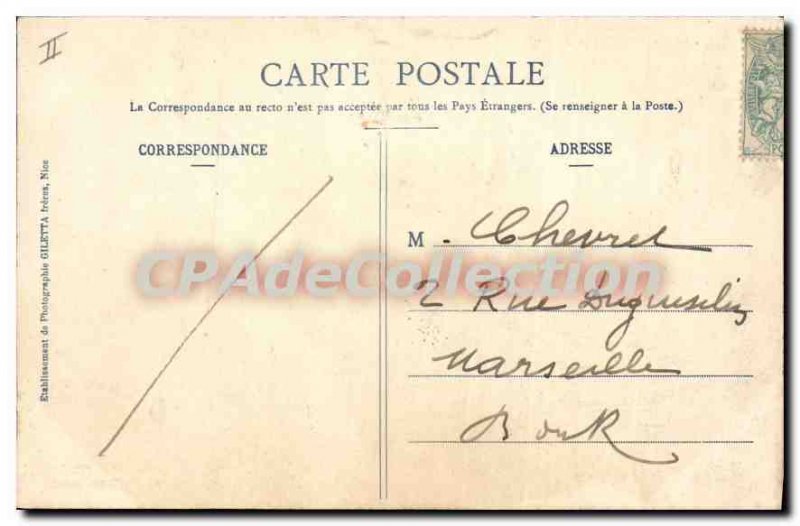 Old Postcard Monaco Prince's Palace