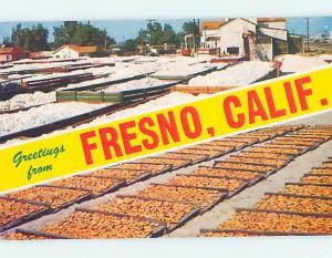 Unused Pre-1980 TWO VIEWS ON CARD Fresno California CA ho7308