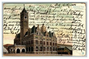 Vintage 1900's Raphael Tuck Postcard Union Station Nashville Tennessee