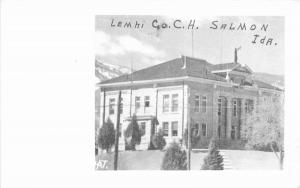 1950s Lemhi County Court House RPPC Photo Postcard 1051 Idaho