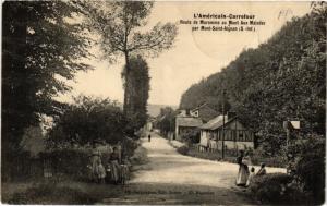 CPA L'Americain-Carrefour Route de MAROMME au Mont Aux Malades (348917)