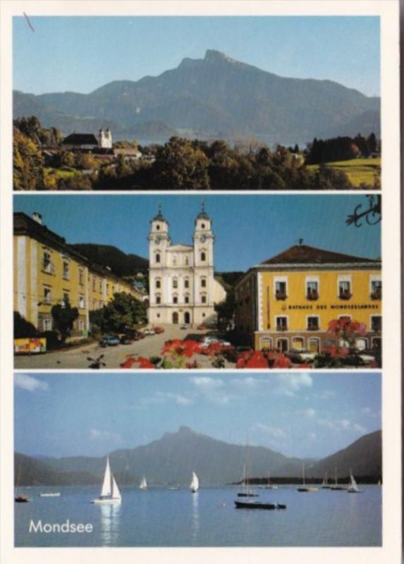 Austria Mondsee mit Schafberg Multi View