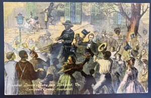 Mint USA Picture Postcard President Lincoln’s Entry Into Richmond VA