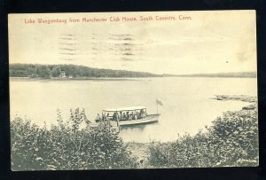 South Coventry Connecticut/CT Postcard, View Of Manchester Club House, 1908!