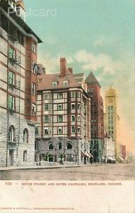 OR, Portland, Oregon, Sixth Street, Hotel Portland, Edward H. Mitchell No. 930