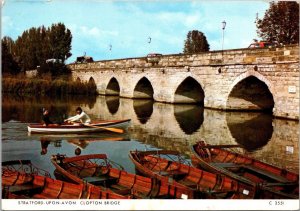 England Stratford-Upon-Avon Clopton Bridge