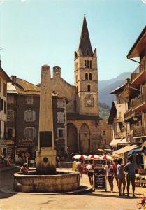 BF101 les hautes alpes guillestre place albert   France