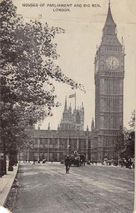 uk39270 houses of parliament and big ben  london real photo uk lot 21 uk