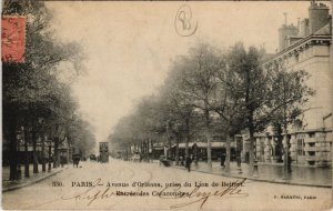 CPA PARIS 14e - 330. Avenue d'Orléans, prise du Lion de Belfort (56397)