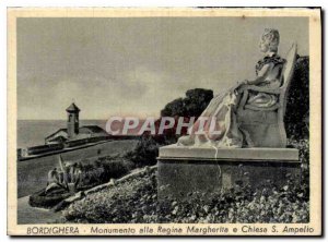 Postcard Modern Bordighera Monumento alla Chiesa Regina Margherita e S Ampelio