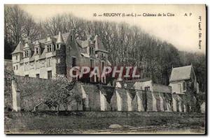 Old Postcard Reugny Chateau De La Cote